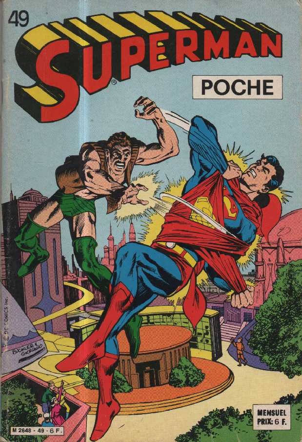 Une Couverture de la Srie SUPERMAN POCHE